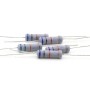 5x Résistance métal oxyde 2w - 68kohm - 5%