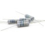 5x Résistance métal oxyde 2w - 5.6Mohm - 5%