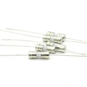 5x Fusibles ceramique 3.6x10mm T0.5A fusion lente - 250v - 180fus289