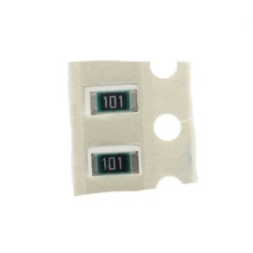 2x Résistance fusible 101 SMD 1206 - 100ohm - 5% - 1/4w  -  248res555