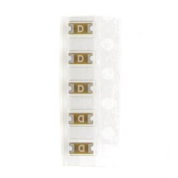 5x Fusible SMD 1206 - 250mA - 125V - Rapide - D - Littelfuse 