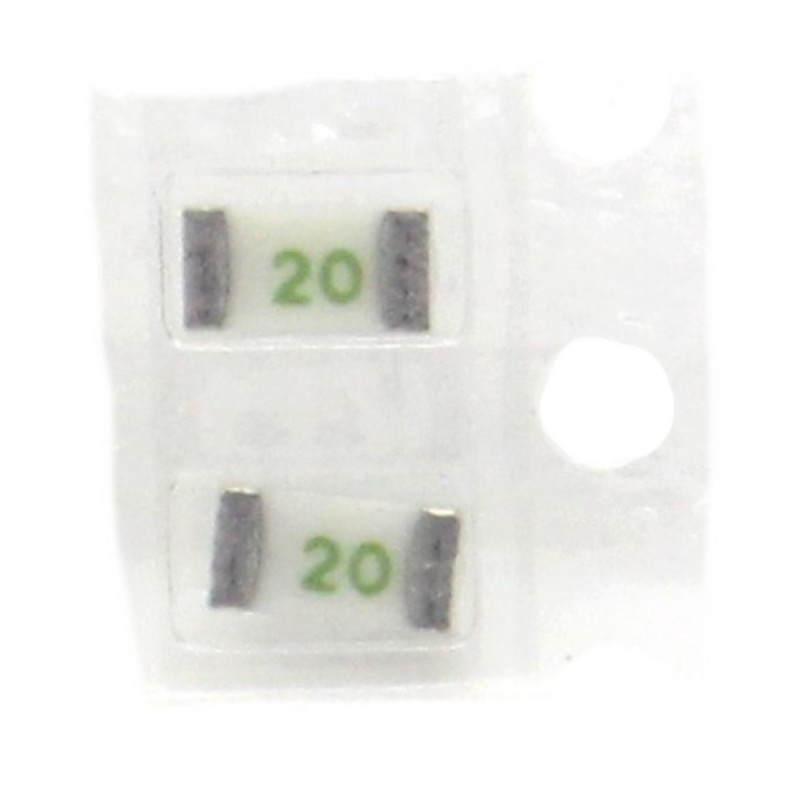 2x Fusible SMD 1206 - 20A - 32Vdc - Rapide - 20 - Littelfuse 