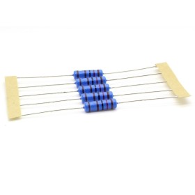 5x Résistance métal - 1.2kohm -  1.2k - 3W - 1%