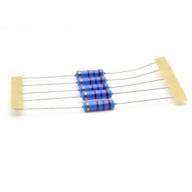 5x Résistance métal - 2.7kohm -  2.7k - 3W - 5%