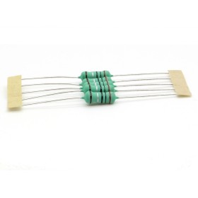 5x Résistance métal - 2ohm -  2R - 2W - 1%