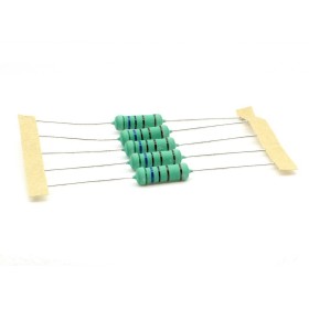 5x Résistance métal - 5.6kohm -  5.6K - 3W - 1%