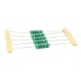 5x Résistance métal - 5.6kohm -  5.6K - 3W - 1%