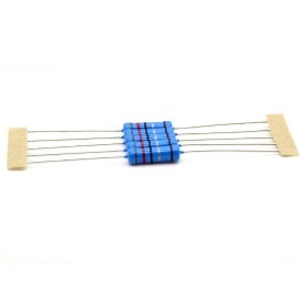 5x Résistance métal - 8.2ohm -  8R2 - 3W - 1%