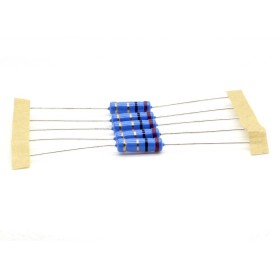 5x Résistance métal - 2ohm -  2R - 3W - 1%