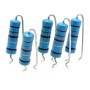 5x Résistance métal - 0.82ohm - 0R82 - 2W - 1%