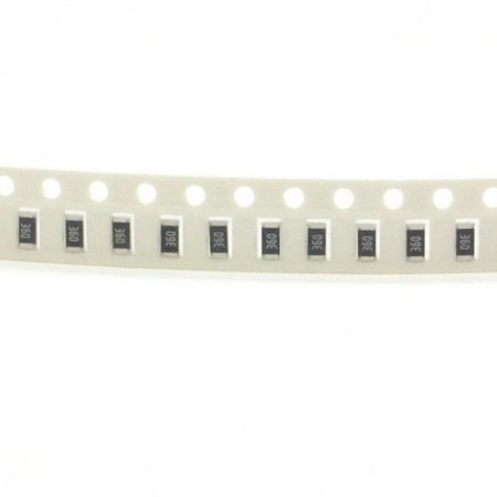 20x Résistance CMS 1206 36ohm - 360 - 1/4w - 5% - SMD