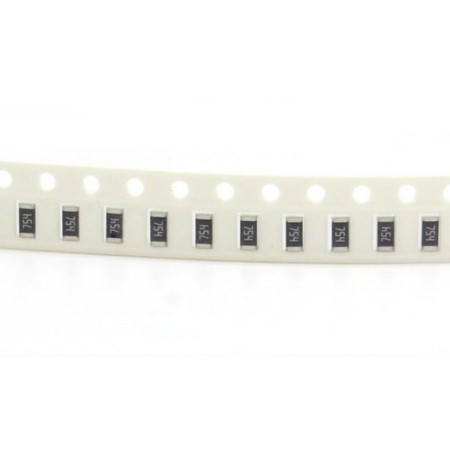 20x Résistance CMS 1206 750Kohm - 754 - 1/4w - 5% - SMD