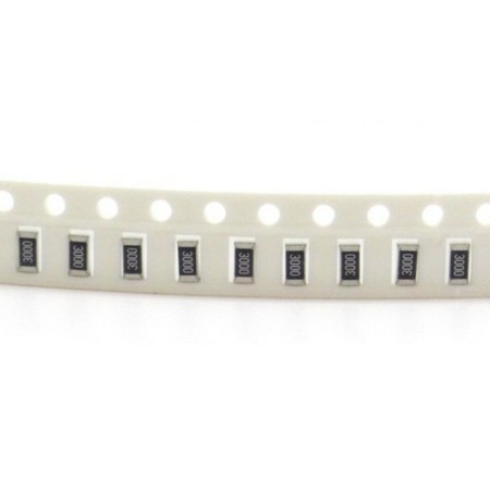 20x Résistance CMS 1206 300ohm - 3000 - 1/4w - 1% - SMD