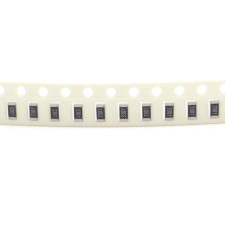 20x Résistance CMS 1206 3.3Kohm - 3301 - 1/4w - 1% - SMD