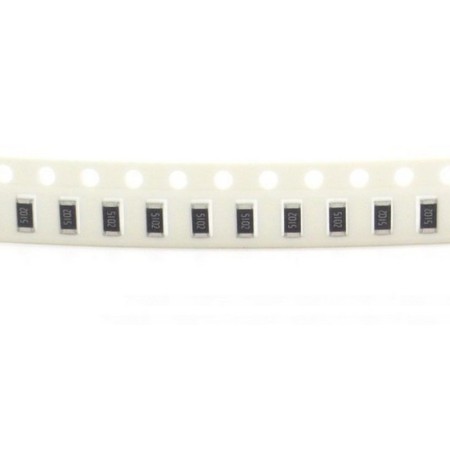 20x Résistance CMS 1206 51Kohm - 5102 - 1/4w - 1% - SMD