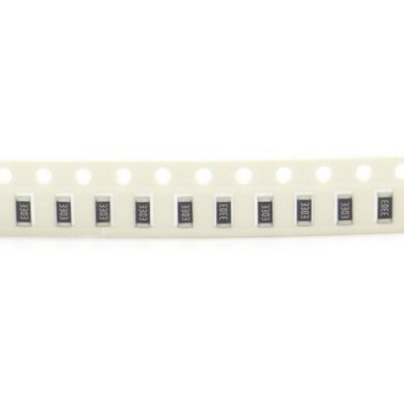 20x Résistance CMS 1206 330Kohm - 3303 - 1/4w - 1% - SMD