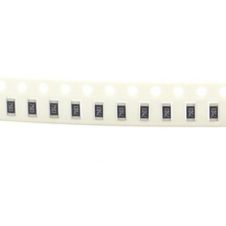 20x Résistance CMS 1206 750Kohm - 7503 - 1/4w - 1% - SMD