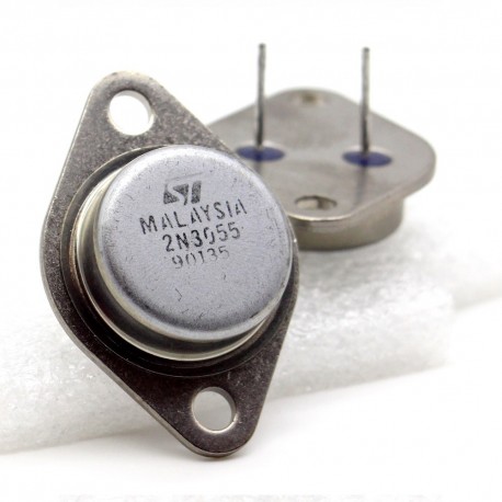 1x Transistor 2N3055 - NPN 15A 100v - TO-3 - ST