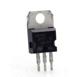 1x Transistor BD242B - 80V - 3A - 40w PNP - TO-220 - ST - 281tran091