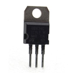 1x Transistor BDX34C - Darlington PNP - TO-220 - ST - 281tran092