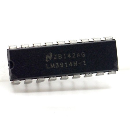 1x Circuit LM3914N-1 LED Driver - National - DIP-18 - 283ic155