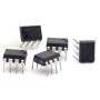 5x Circuit UA741CN Op-Amp DIP-8 - ST