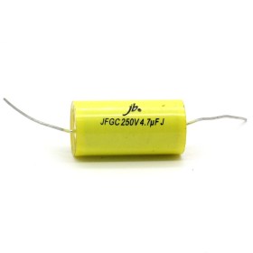 1x Condensateur polypropylène 4.7uf - 250v  17.5x32mm - Axial  JB