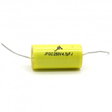 1x Condensateur polypropylène 4.7uf - 250v 17.5x32mm - Axial JB