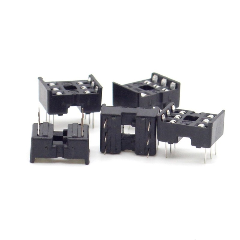 5x Support de circuits intégrés Dip-14 - Connfly Elec - 315sup001