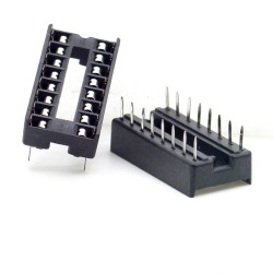 2x Support de circuits intégrés DIP-16 - CONNFLY Elec - 316sup009