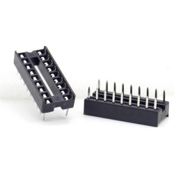 2x Support de circuits intégrés DIP-18 - BOOMELE - 316sup012