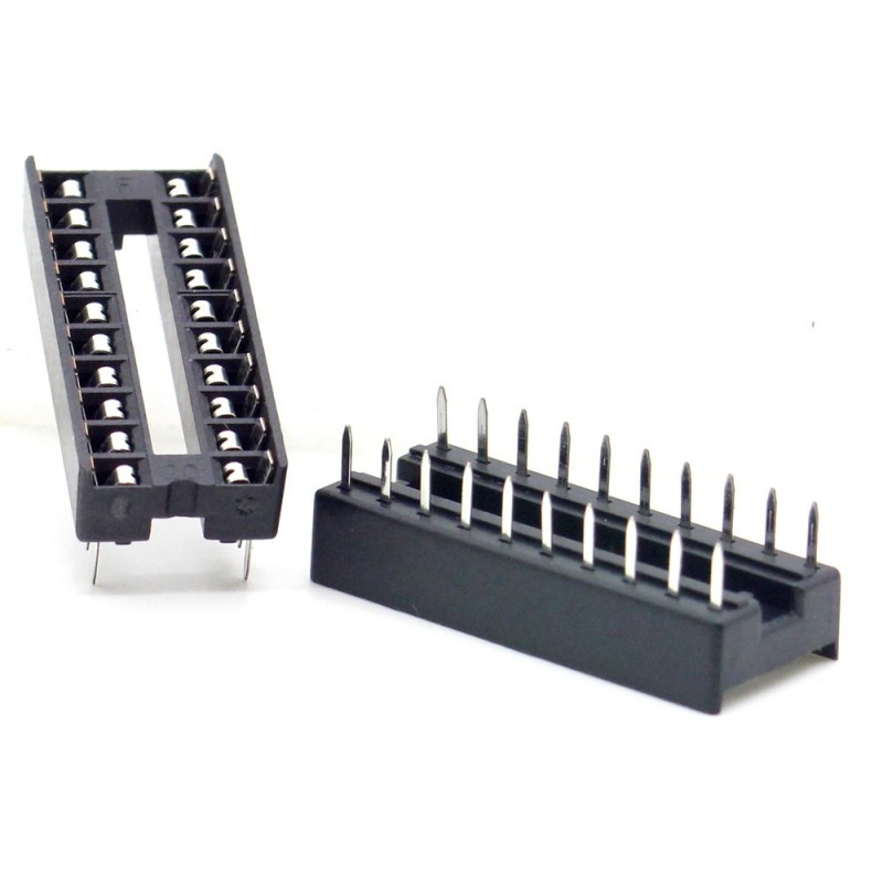 2x Support de circuits intégrés DIP-20 - CONNFLY Elec