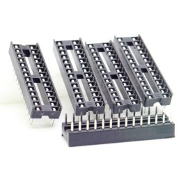 5x Support de circuits intégrés DIP-28 - Ckmtw- 317sup020