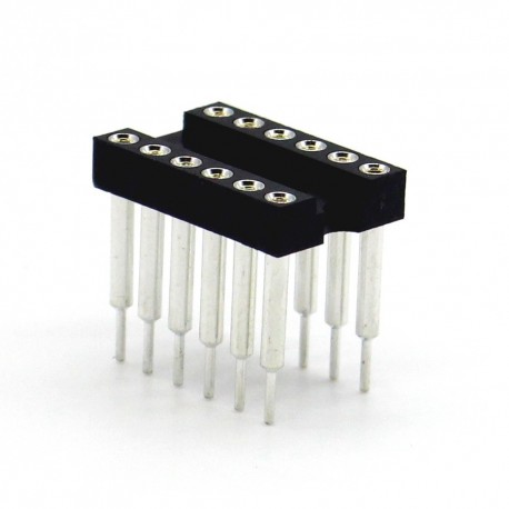1x Support de circuits intégrés DIP-12 - XFCN