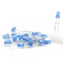 20x LED Bleu 3mm blue led diode - 3.2v - 20mA - 35led008