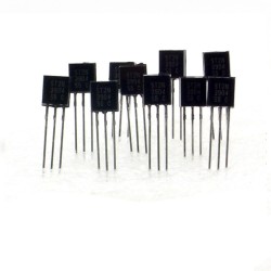 10x Transistor 2N3904 - NPN - TO-92 - Semtech - 36tran009