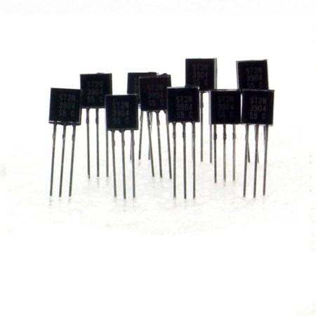 10x Transistor 2N3904 B331 - NPN - TO-92 - 36tran009