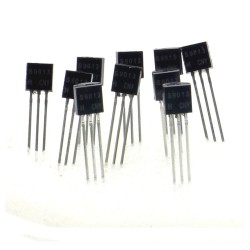10x Transistor 2SC9013 S9013 H331 - NPN - TO-92 - JCST - 36tran010