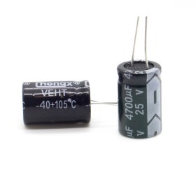 Condensateur 4700uF 25V 16x26mm - Chongx  - 219con443