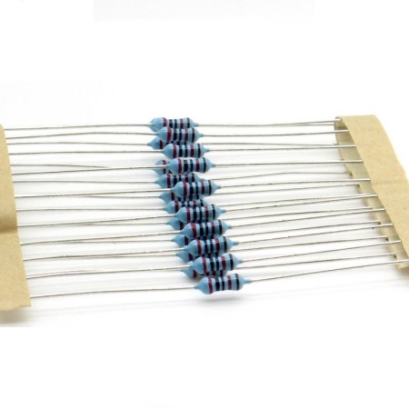 20x Résistances métal ¼W - 0.25w - 1% - 20Kohm 20K ohm 