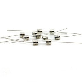 5x Fusibles verre F3.15A 5x20mm Rapide  - 250v - a souder 