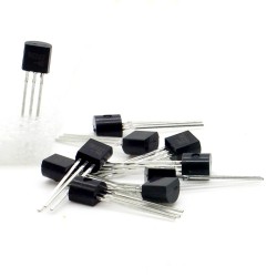 10x Transistor BC327 -40 - PNP - TO-92 - 37tran021