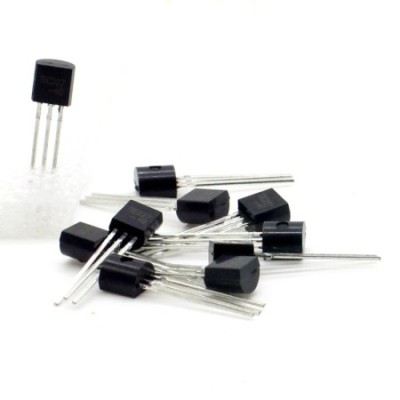 10x Transistor BC327 -40 - PNP - TO-92 - LGE - 37tran021