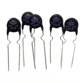 5x Thermistance NTC - 3D9 MF72 - 3ohm - 2600K - Nanjing - 16vari030