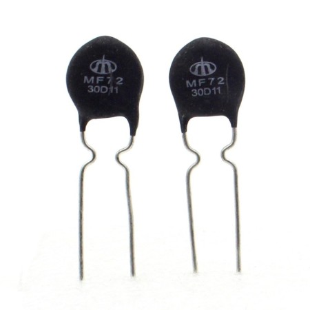 2x Thermistance NTC - 30D-11 - 30ohm - 1.5A - Hongzhi Elec