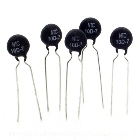 5x Thermistance NTC - 10D-7 - 10ohm - 1A - Hongzhi Elec