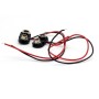 2x Support pile 9V plastique dur - avec câble 15cm - a souder