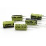 5x Condensateur Chimique 1.5uf 250V - 5x9mm - P: 2mm - Ymin