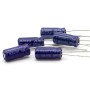 5x Condensateur chimique 2.2uf - 100V - 5x11mm - P: 2mm - AISHI