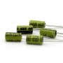 5x Condensateur Chimique 2.2uf 25V - 5x9mm P:2mm Ymin